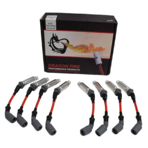 Dragon Fire Performance 40 Ohm Tulpanjohdot 4.8/5.3/6.0/6.2 - Punainen